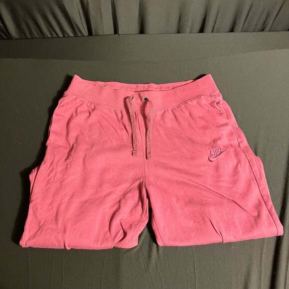 Nike Pants - Nike Women's Sportswear Club Fleece Mid-Rise Shorts Pink Size Small